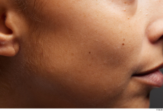 HD Face Skin Jade cheek ear face skin pores skin…